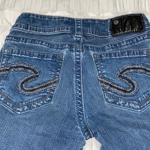 Silver Suki Mid Flare size w25/L34